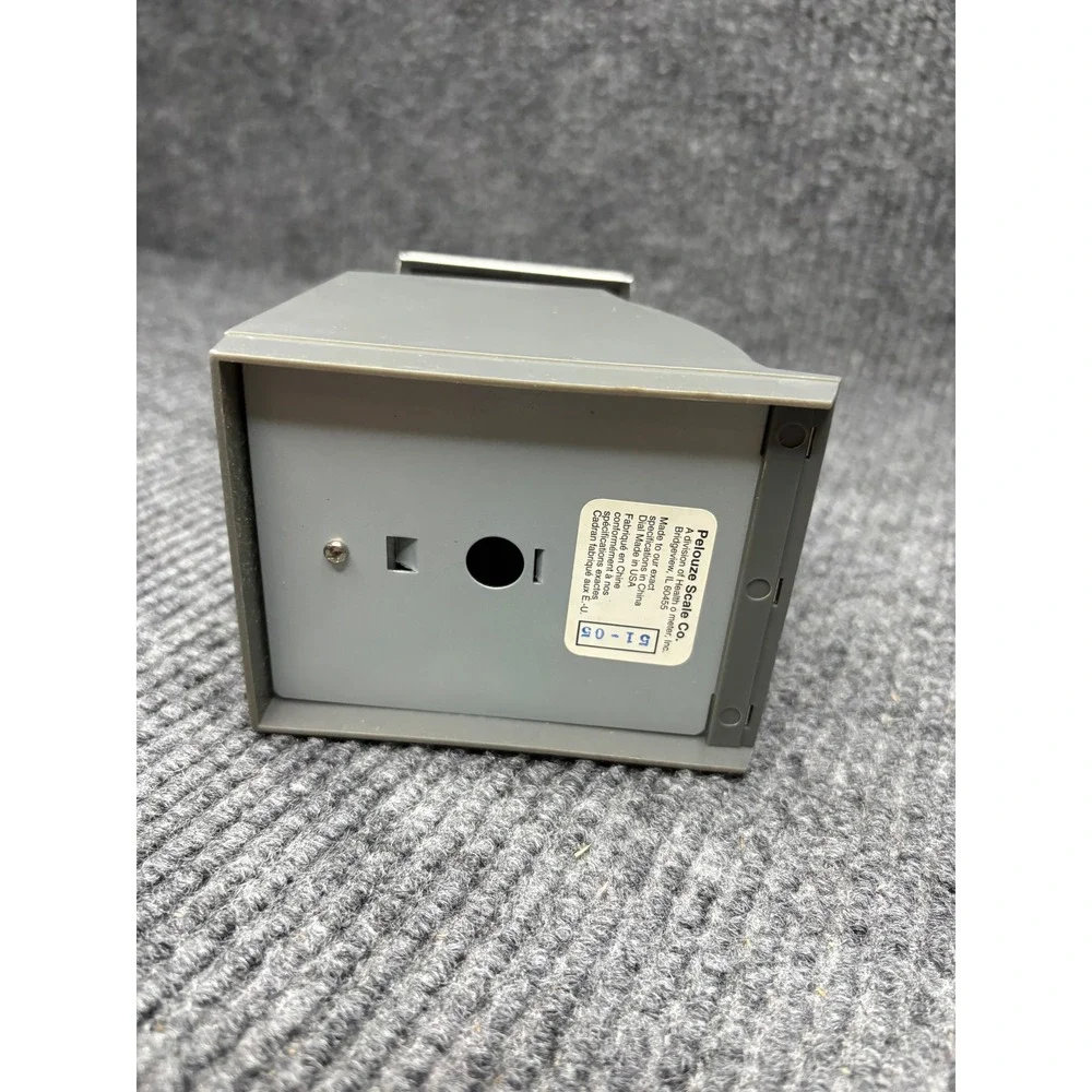 Pelouze Model X1 Postal Scale 16oz Capacity Gray Analog Mechanical Vintage